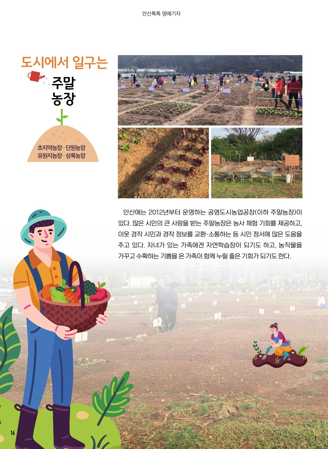 도시에서 일구는 주말농장