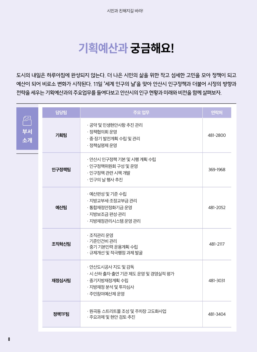 기획예산과