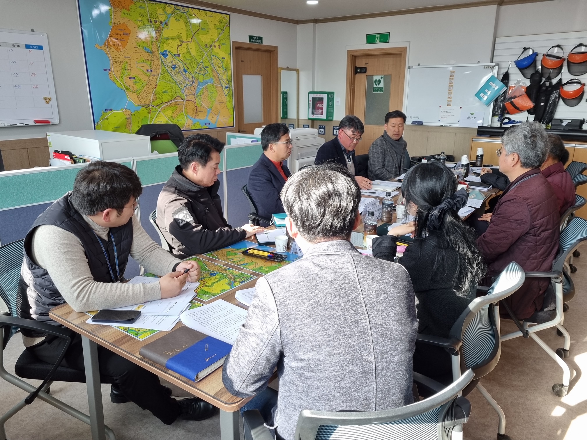 안산시 대부동 행복마을관리소 운영위원회 구성