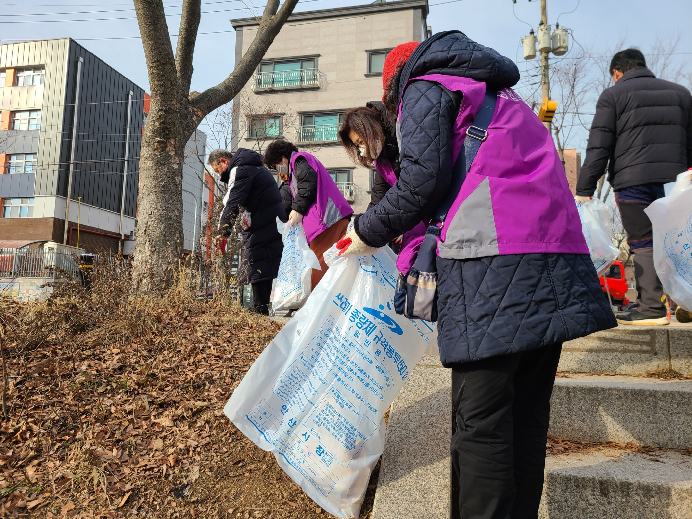 안산시 와동, 설맞이 환경정화활동 추진