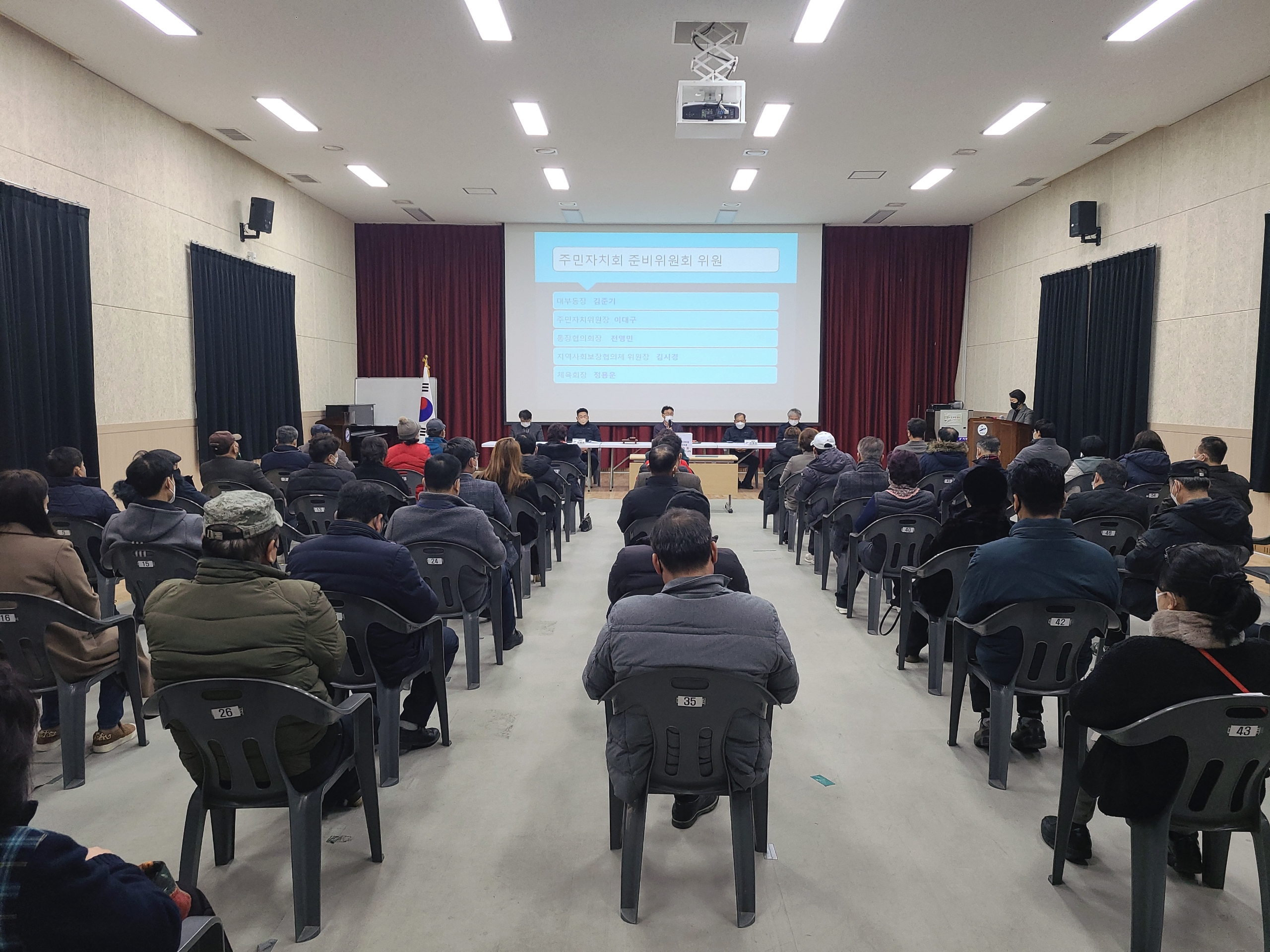 안산시 대부동, 공개추첨으로 주민자치회 위원 35명 선정