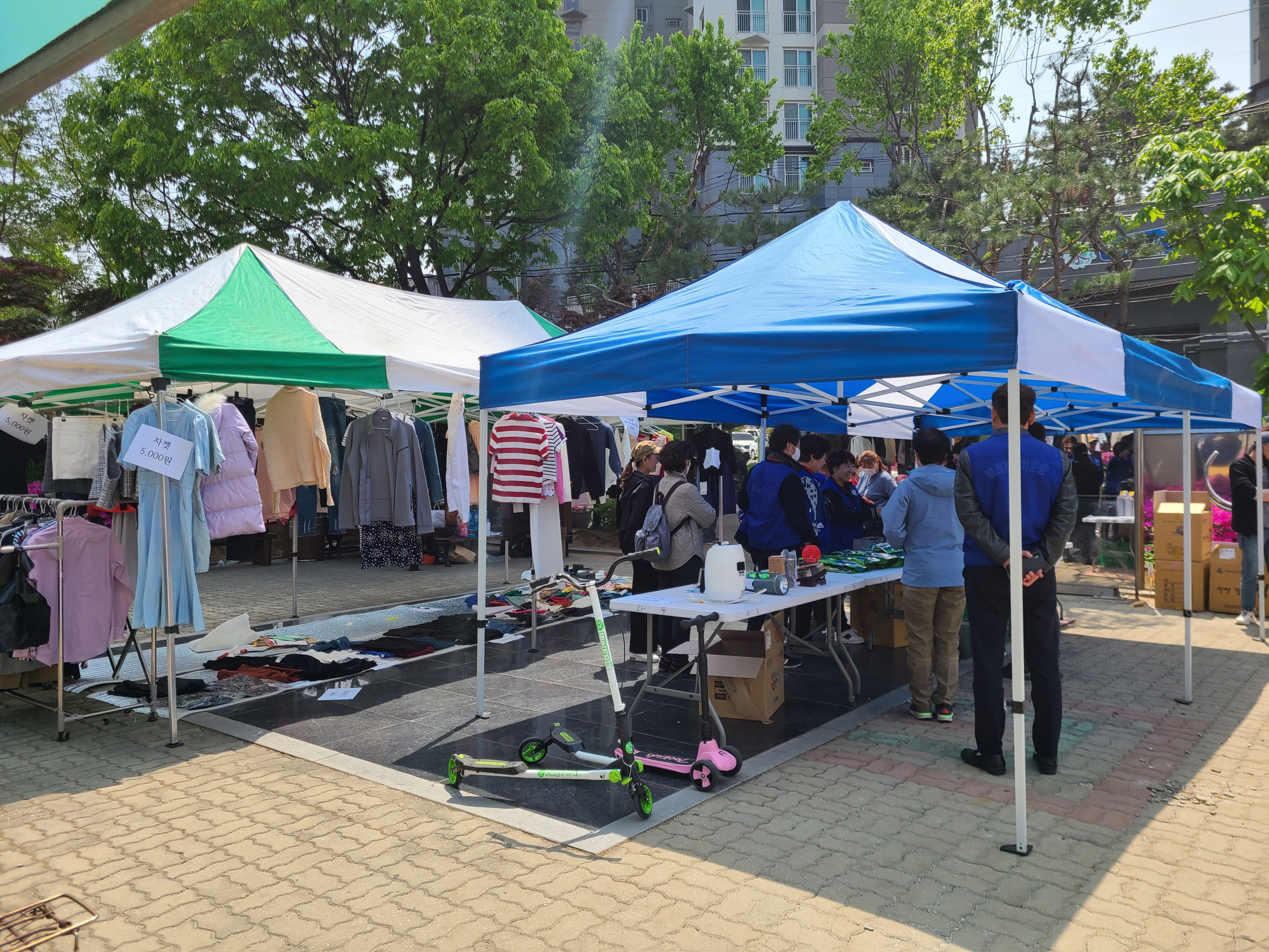 안산시 와동 바르게살기위원회, 바자회로 이웃 나눔 실천