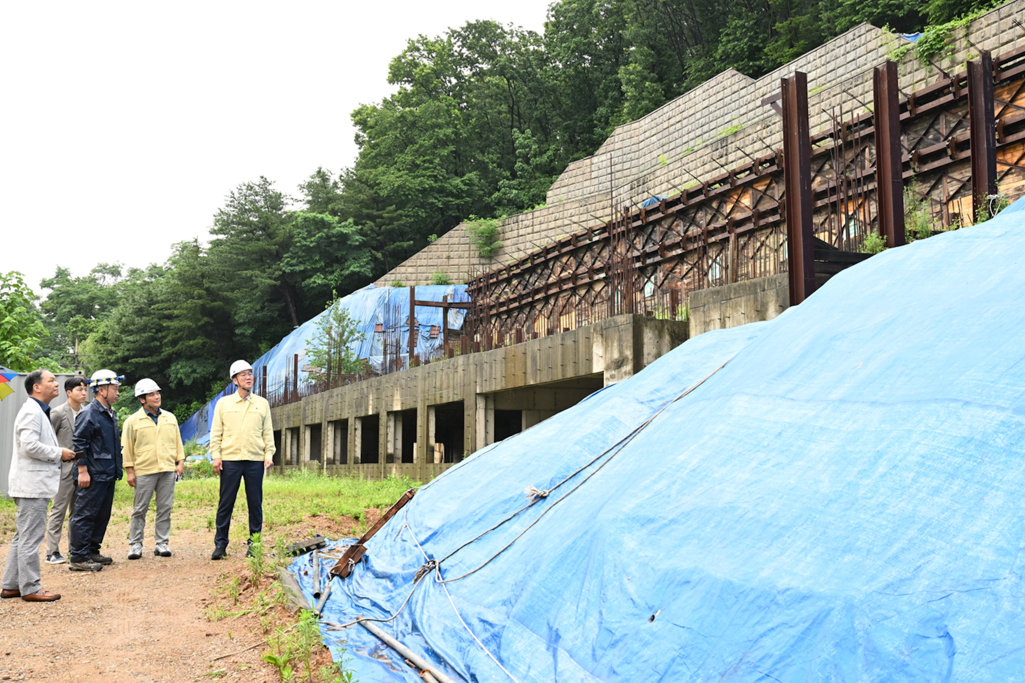이민근 안산시장, 폭우에 적극 대응… 재난취약시설 긴급 현장점검