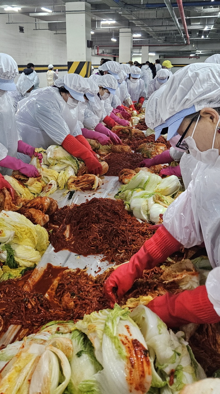 안산시 이동 직능단체, 사랑의 김장 나눔 행사