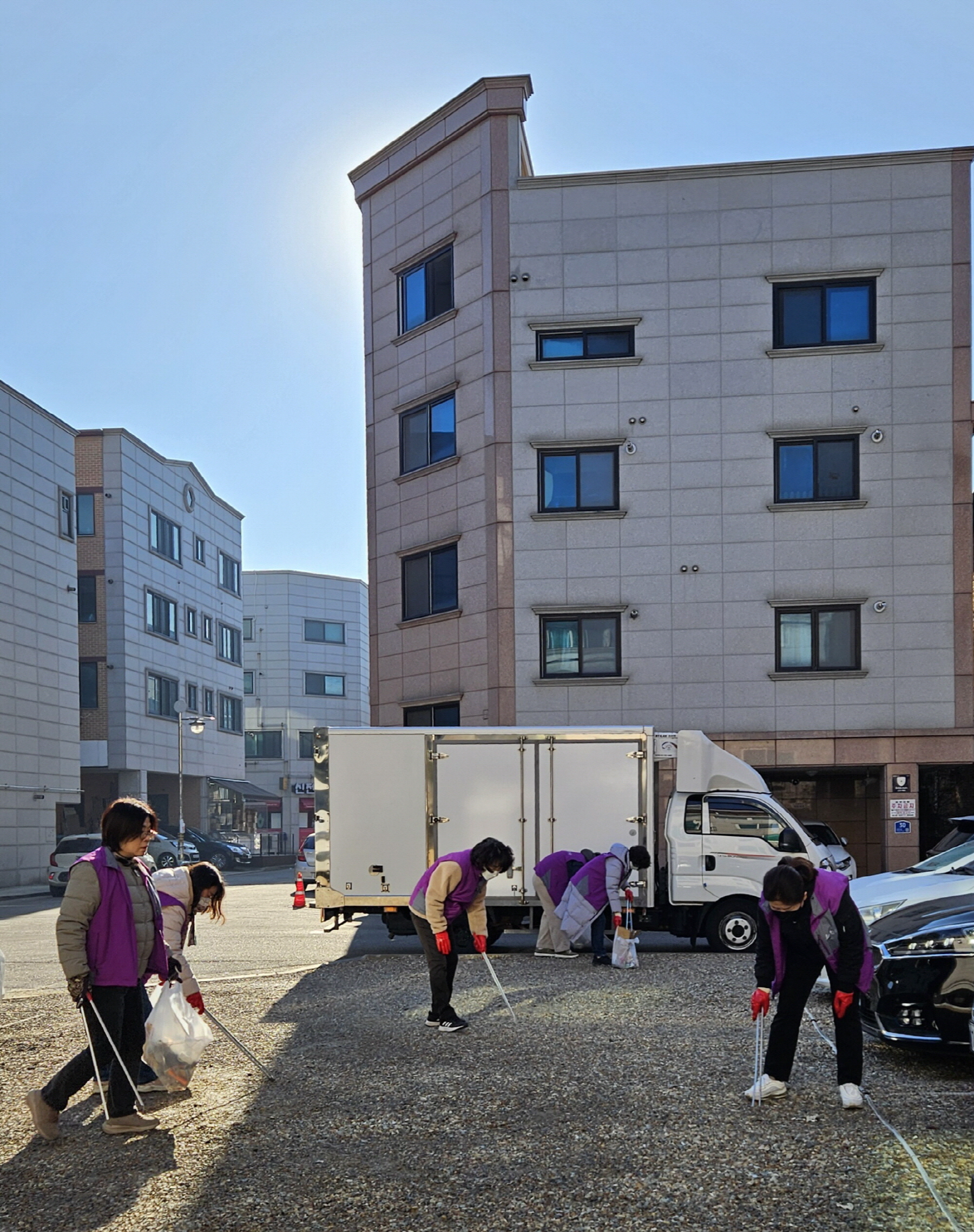 안산시 해양동, 설 명절맞이 환경정화 활동