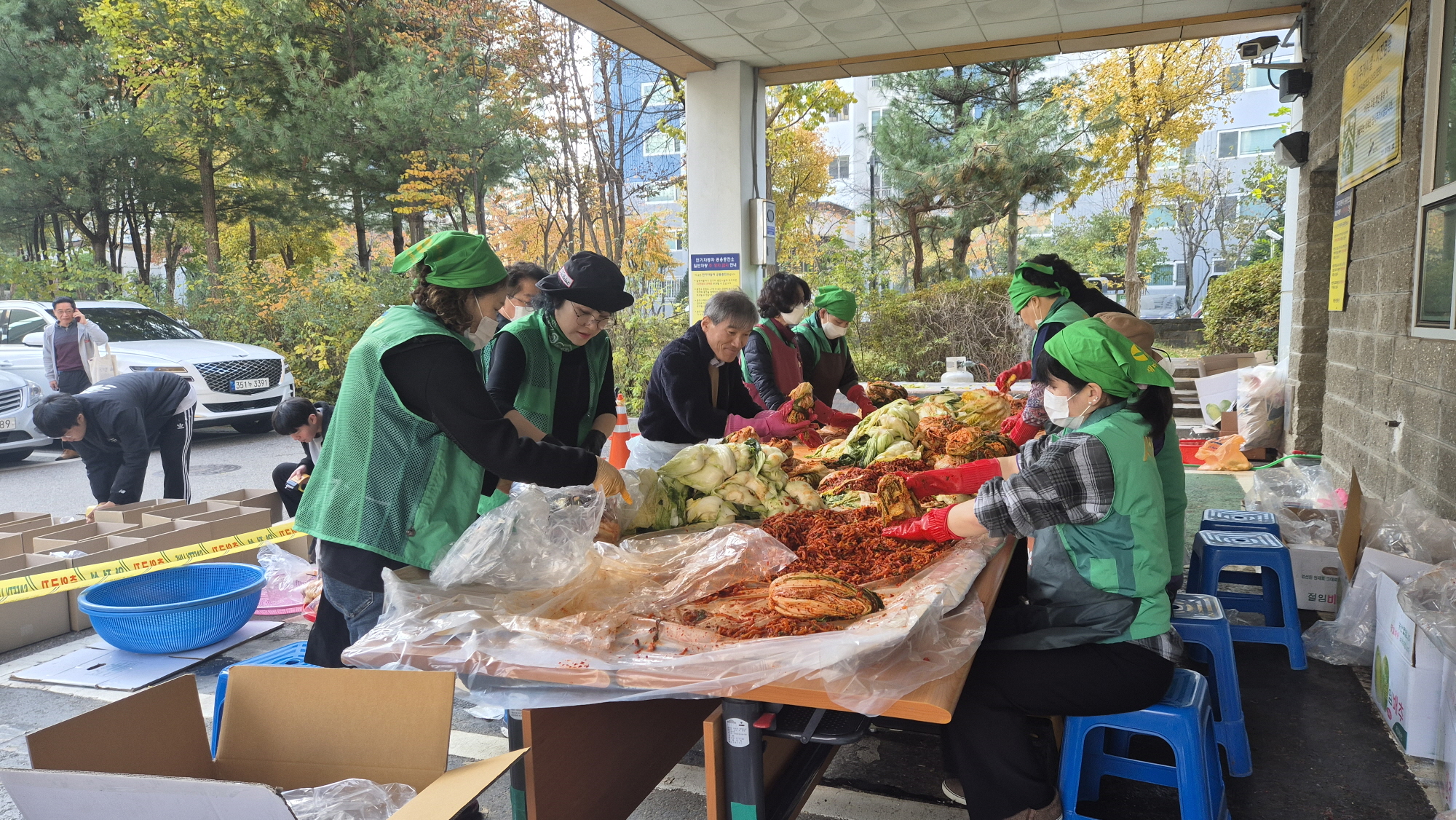 안산시 해양동 새마을부녀회, 사랑의 김장나눔으로 이웃사랑 실천