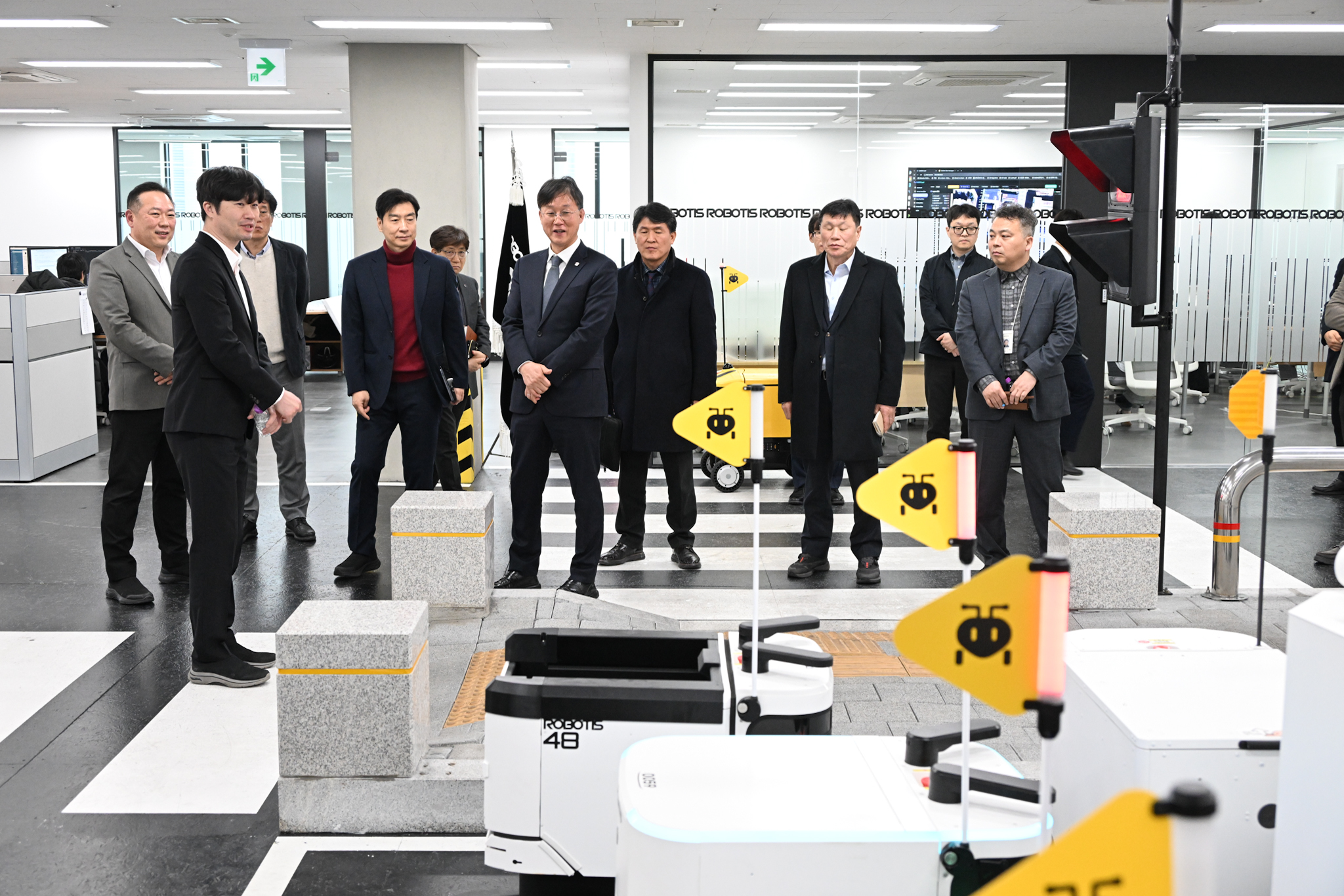 안산시, 로보티즈 본사 찾아‘로봇 실증 최적지’투자 매력 알려