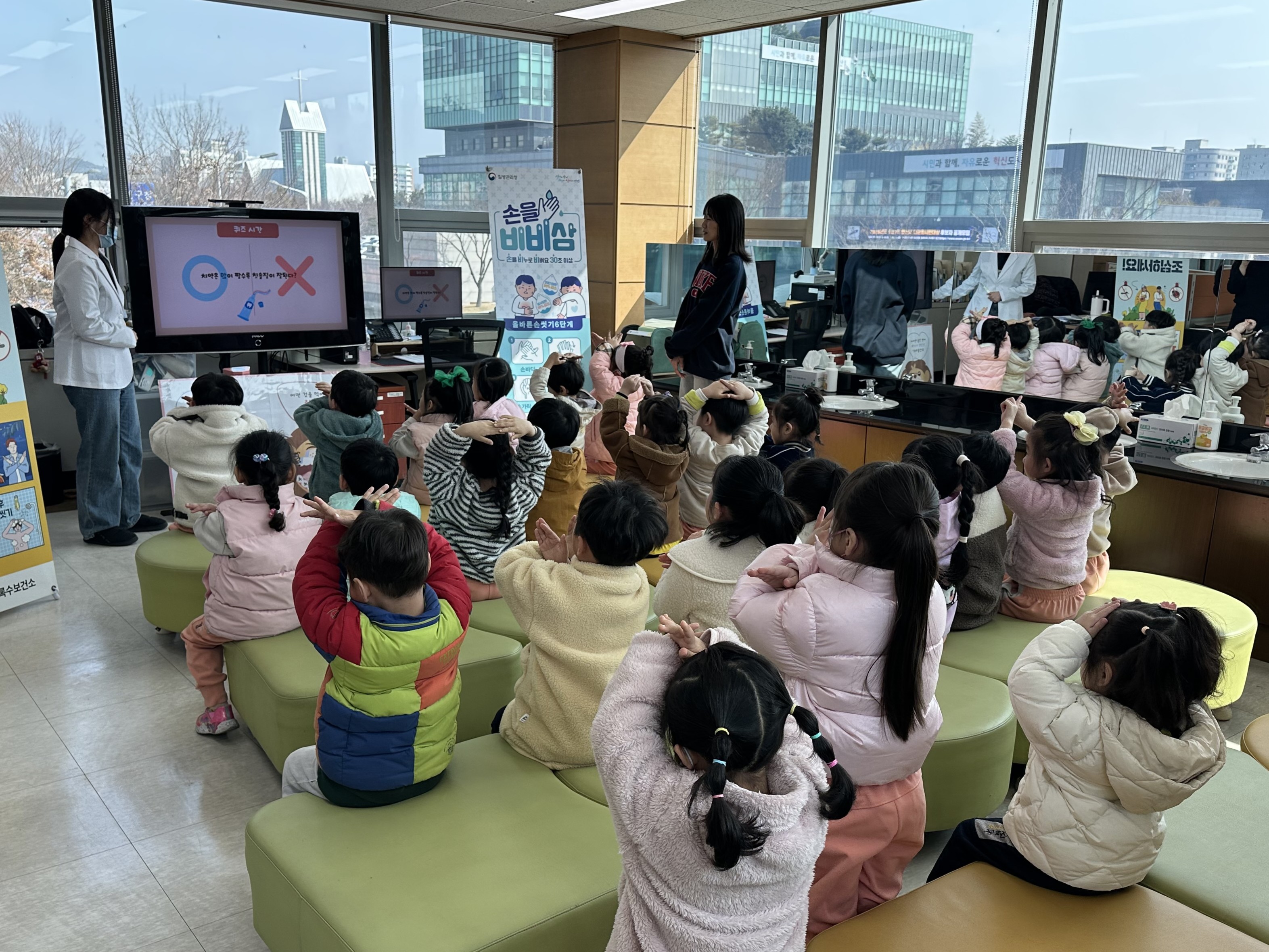안산시 상록수보건소, 미취학아동 대상‘이튼튼구강건강교실’운영