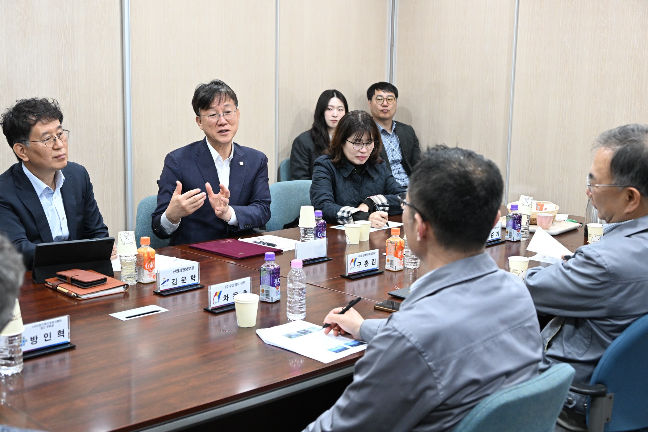 안산시, 중동발 경제 위기 대응‘기업SOS 이동시장실’가동