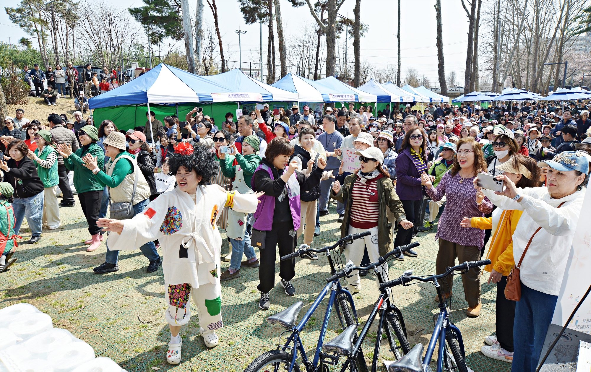 벚꽃과 함께한 사이동의 봄 … 주민이 만든 축제 ‘성료’