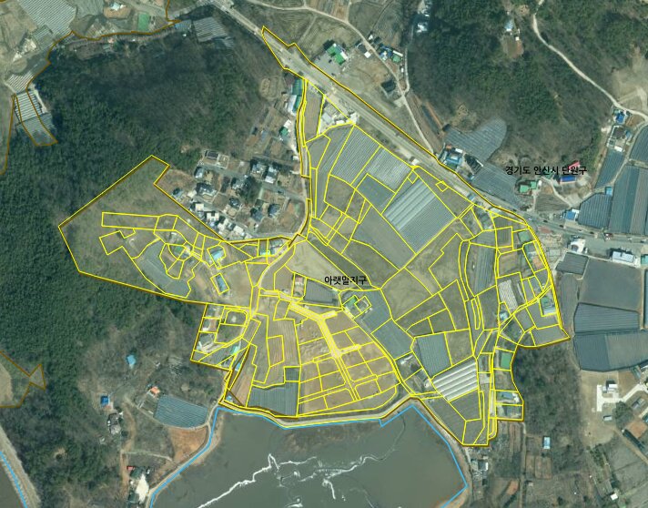 안산시 단원구, 대부도 아랫말지구 지적재조사사업 조기 완료