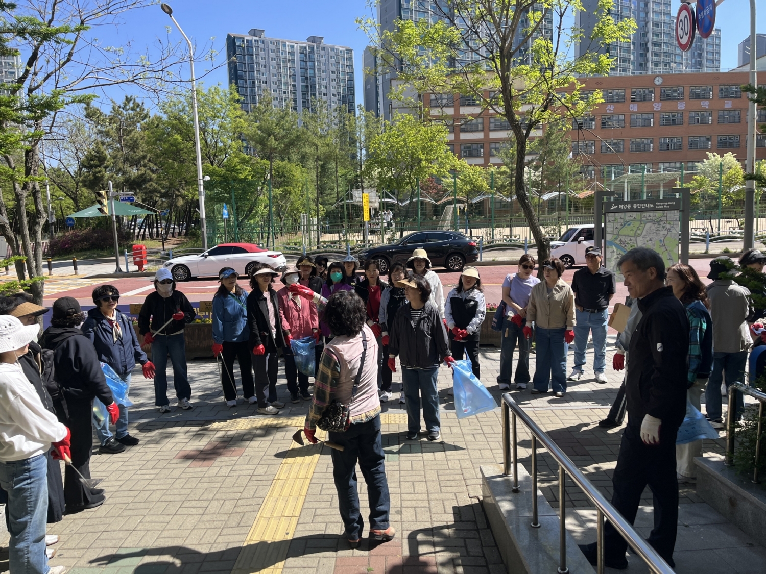 안산시 해양동 통장협의회, 봄철 환경정화활동 추진