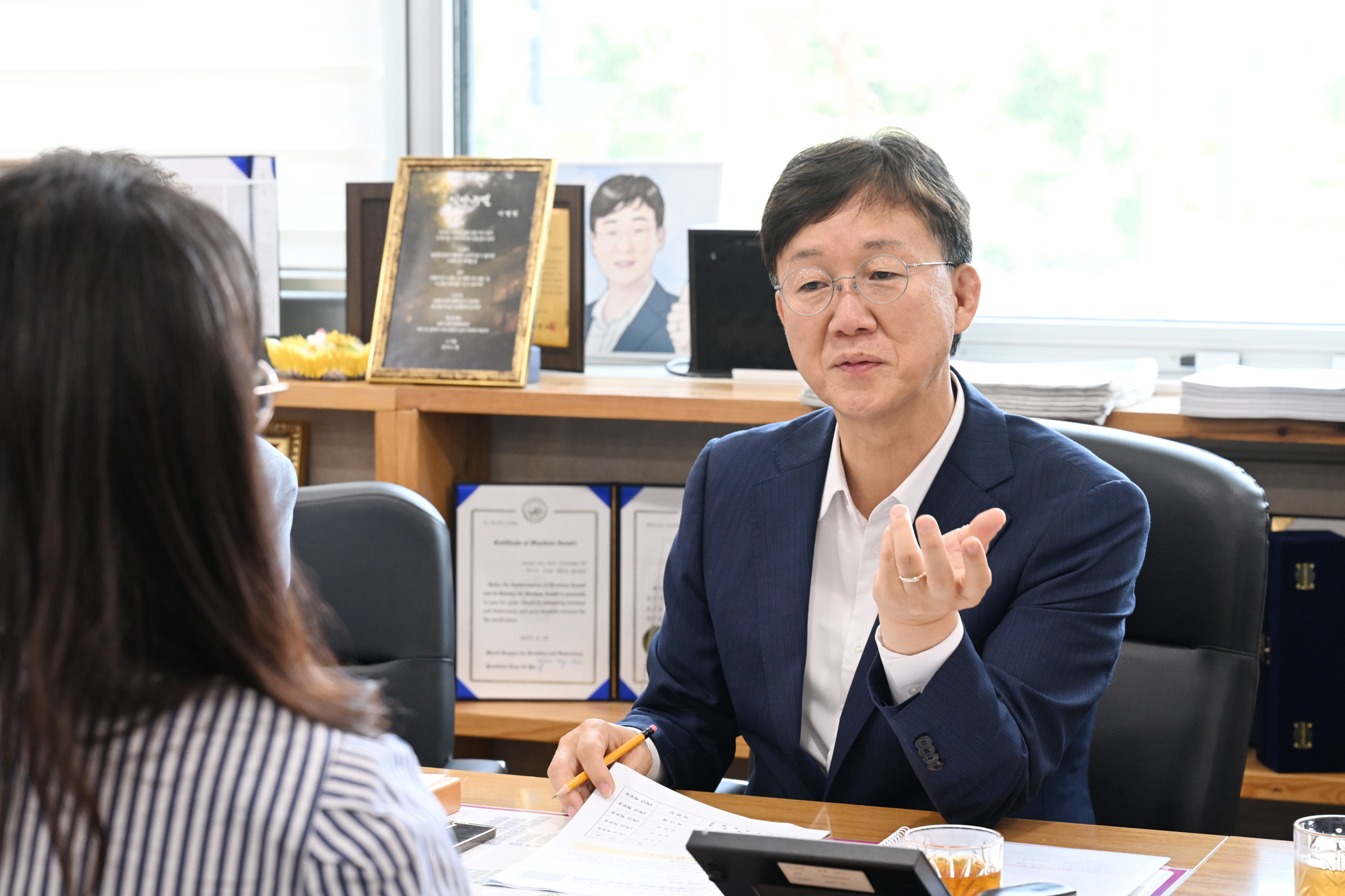 안산시, 안산해양중 교육여건 개선 위한 학부모 간담회 개최