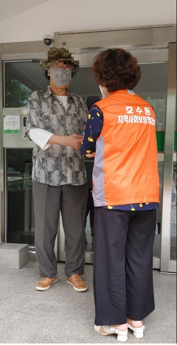 안산시 호수동 지역사회보장협의체, 홀몸어르신 안부 전화 서비스