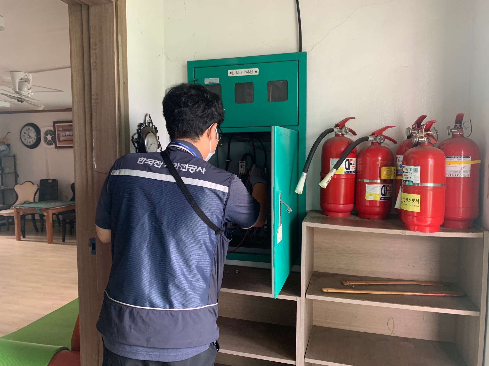 안산시 단원구, 경로당 전기안점검검 실시