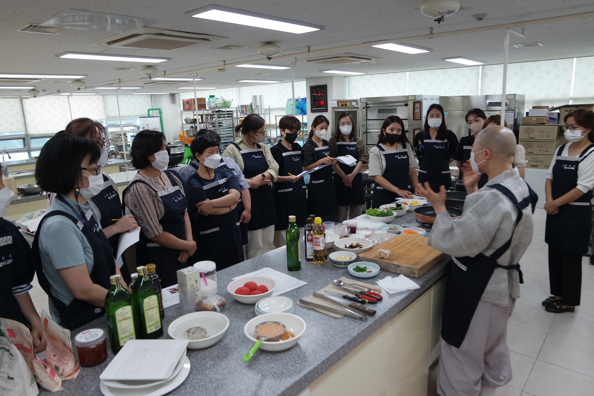 안산시 학교급식지원센터, 영양(교)사 대상 요리교육 실시