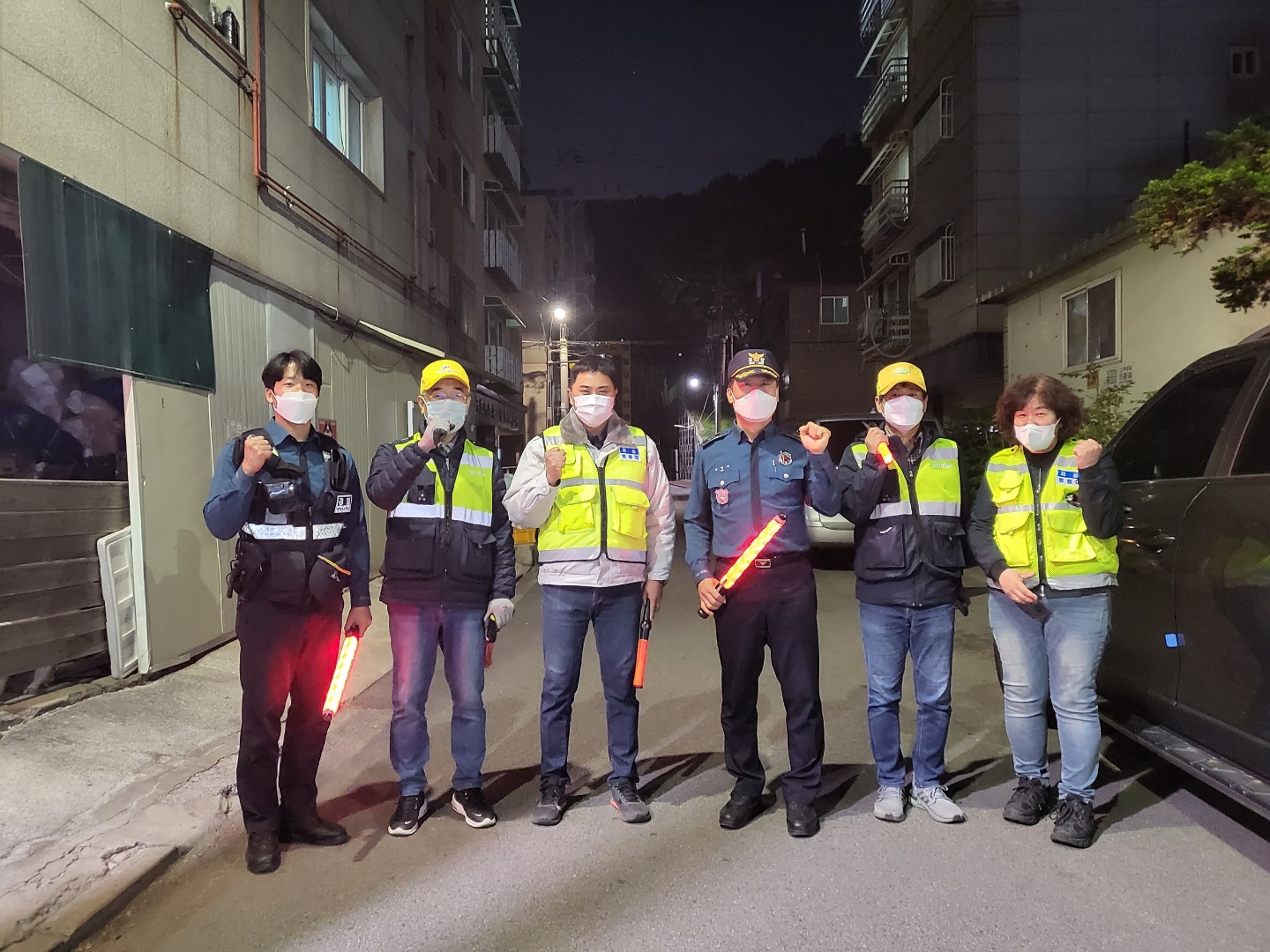 안산시 일동행복마을관리소, 이달 말까지 민·관 합동 순찰 실시