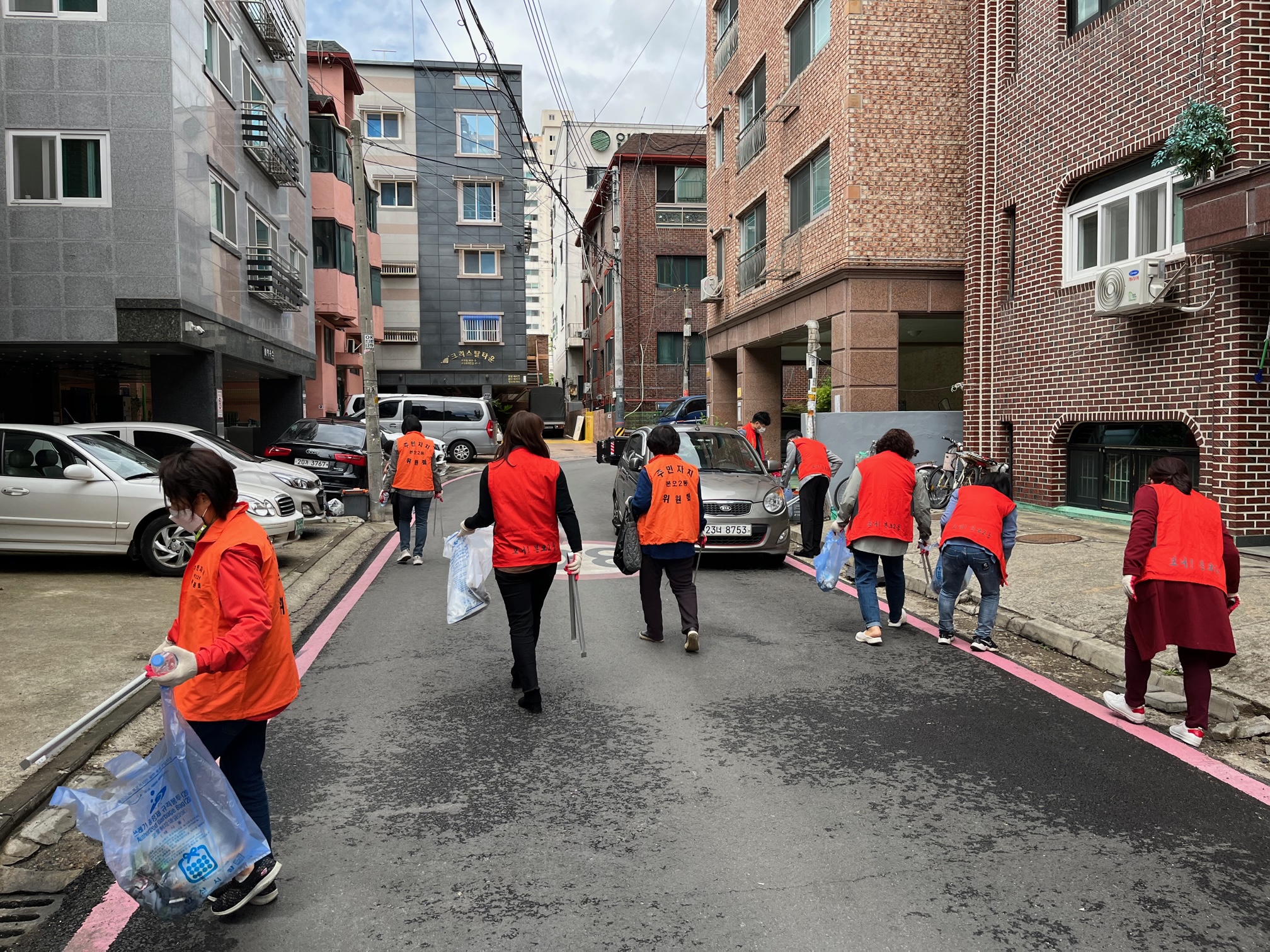 안산시, 본오2동 도시재생 뉴딜지구 환경정비 실시