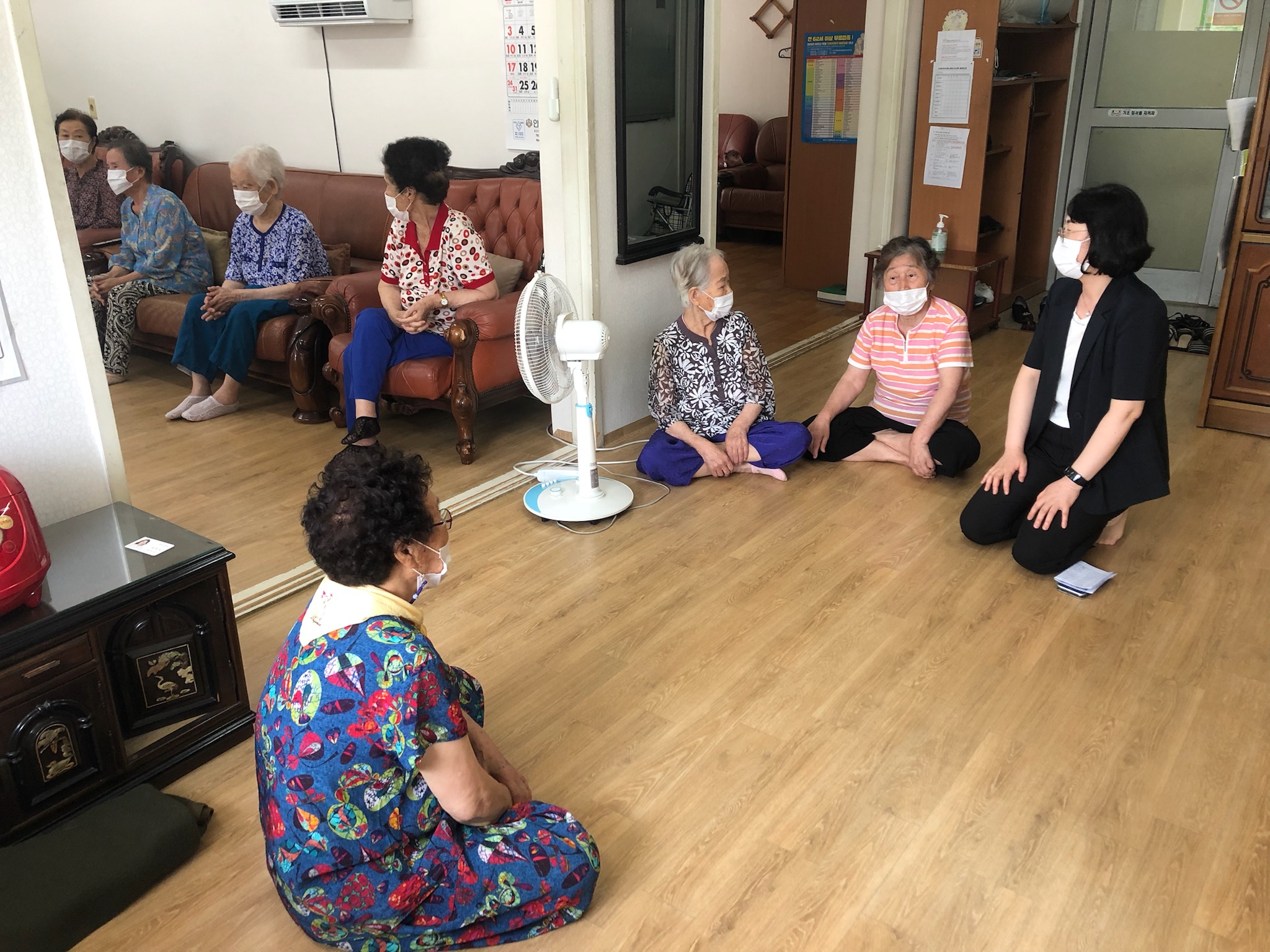 강희석 호수동장, 부임 첫 행보로 경로당 순회 방문 …현장소통행정 펼쳐