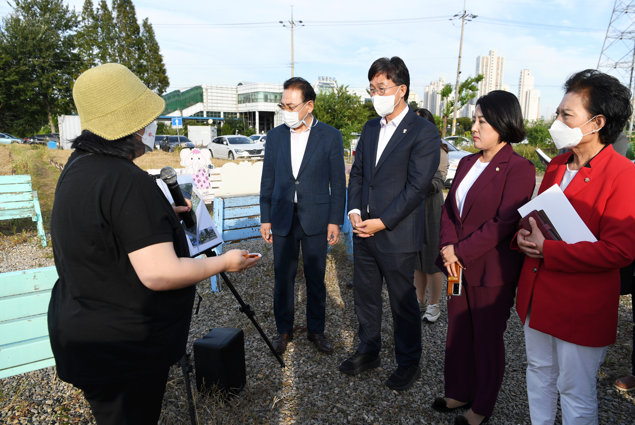 이민근 안산시장, 신길동 63블럭 민원현장 방문