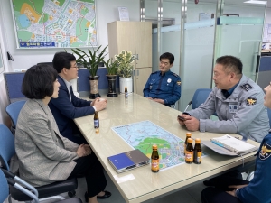 안산시 월피동, 월피파출소와 간담회 개최