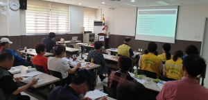 안산시 월피동 행복마을관리소, 1인 고립가구 발굴·지원 교육 추진