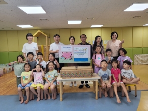 안산시, 상록구청어린이집으로부터 후원물품 기탁 받아