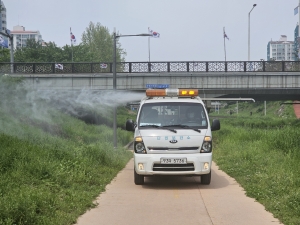 안산시 단원보건소, 모기 감염병 대비 방역소독 조기 실시