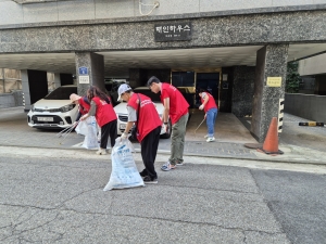 안산시 부곡동, 추석맞이 쓰담(국토대청결) 운동 추진