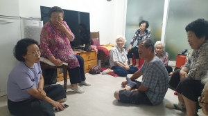 안산시 일동, 추석 명절맞이 경로당 순회 방문