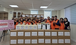 안산시 대부동 지사협, 설맞이 한마음꾸러미 전달