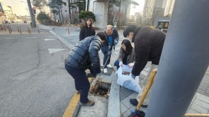 안산시, 여름철 호우 피해 예방 위한 빗물받이 현장점검 실시