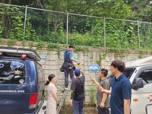 안산시 안산동, 상록경찰서와 함께‘안심 보행로’조성 완료