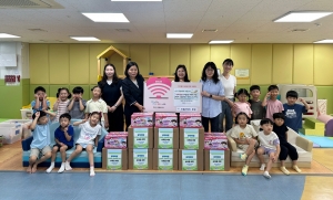 안산시, 상록구청어린이집서 드림스타트 아동 위한 후원품 기탁 받아