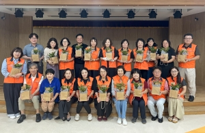 안산시 해양동 지사협, 반려식물 전달로 안부 보살핌 사업 진행