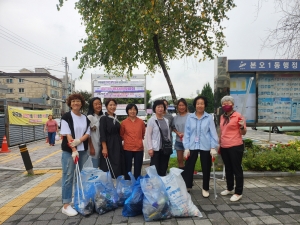 안산시 본오1동, 추석맞이 대청소 및‘대한민국 새단장’캠페인 전개