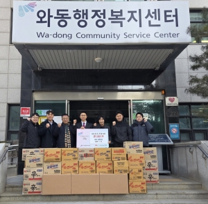 안산성광교회, 안산시 와동에 사랑의 라면 2,000개 후원