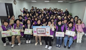 안산시 사이동 통장협의회, 출생신고 가정 기저귀 지원사업 지속 추진