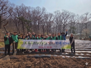 안산시 부곡동 새마을회, 이웃돕기 감자 파종