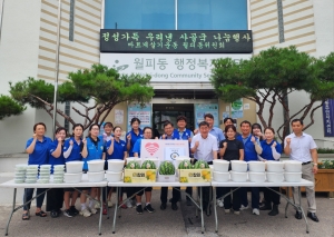 안산시 월피동 바르게살기위원회, 취약계층 대상 사골국 나눔 행사