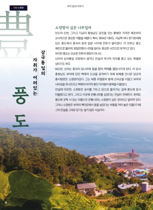 삼국통일의 자취가 어려있는 '풍도'