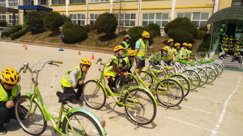 안산시, 초등학교 방문 「자전거 안전교육」 실시