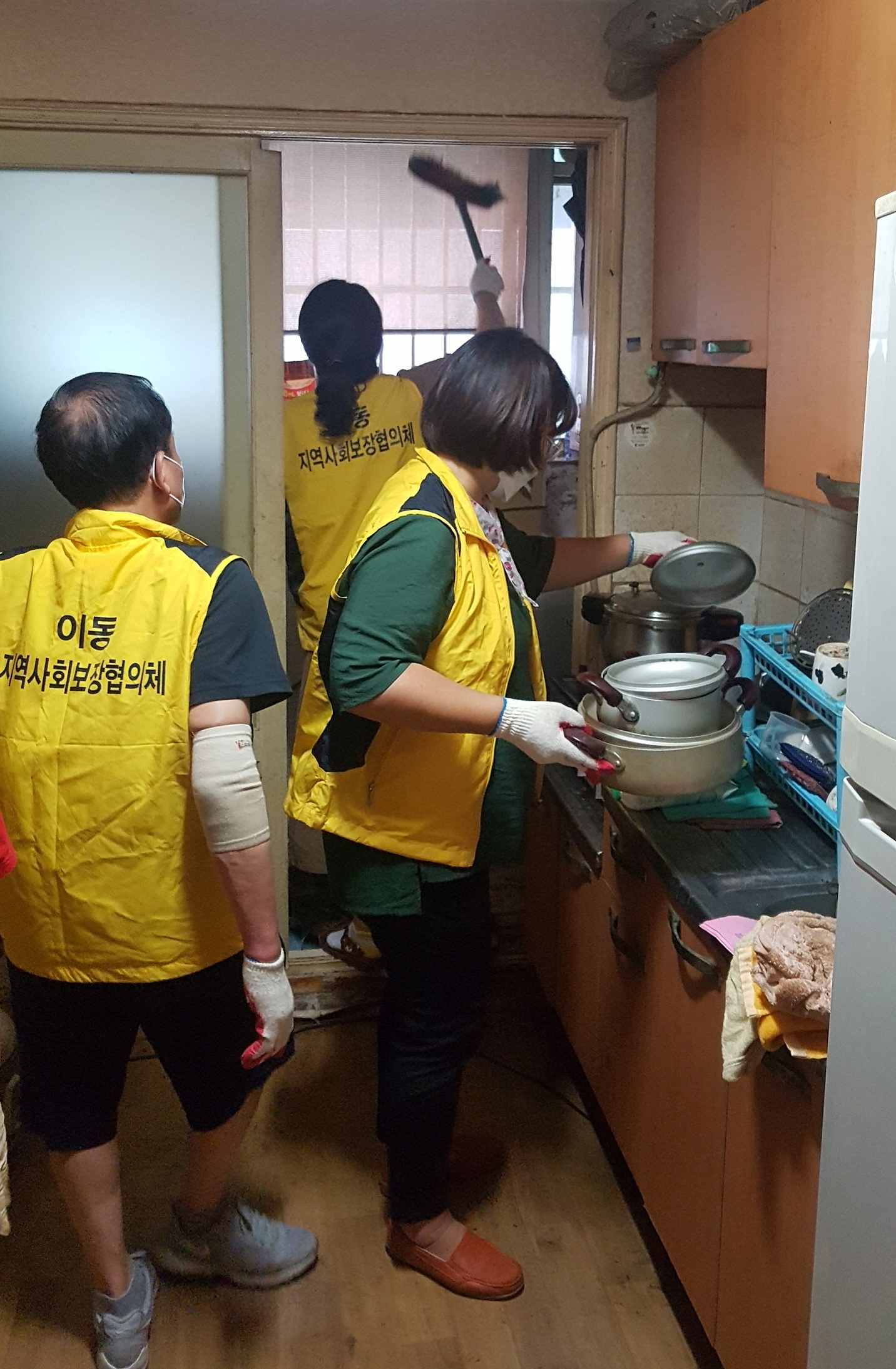 이동, 취약계층 가구 소독ㆍ방역사업 실시