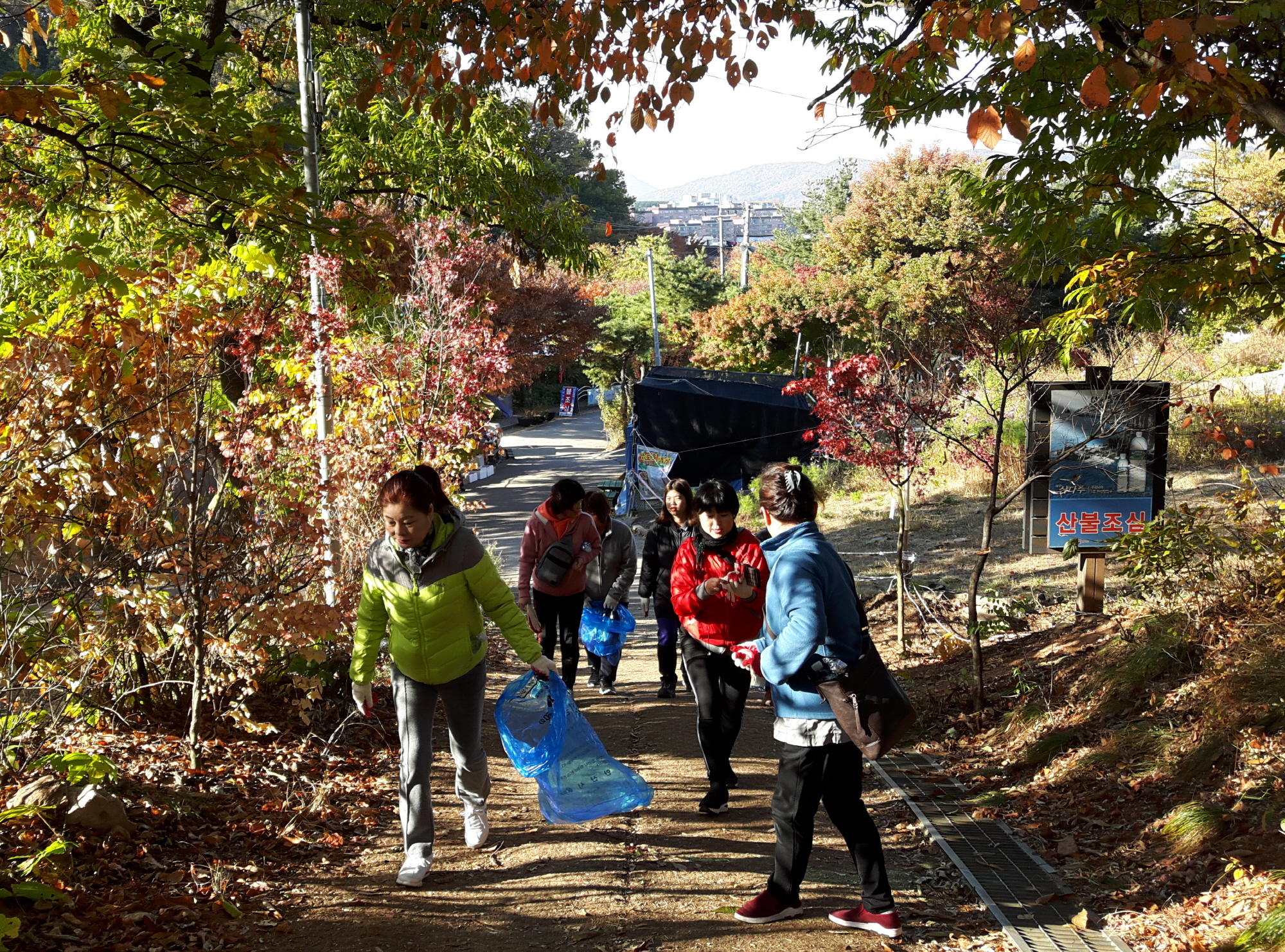 안산동 체육회, 2019년 수암봉 등반대회 개최