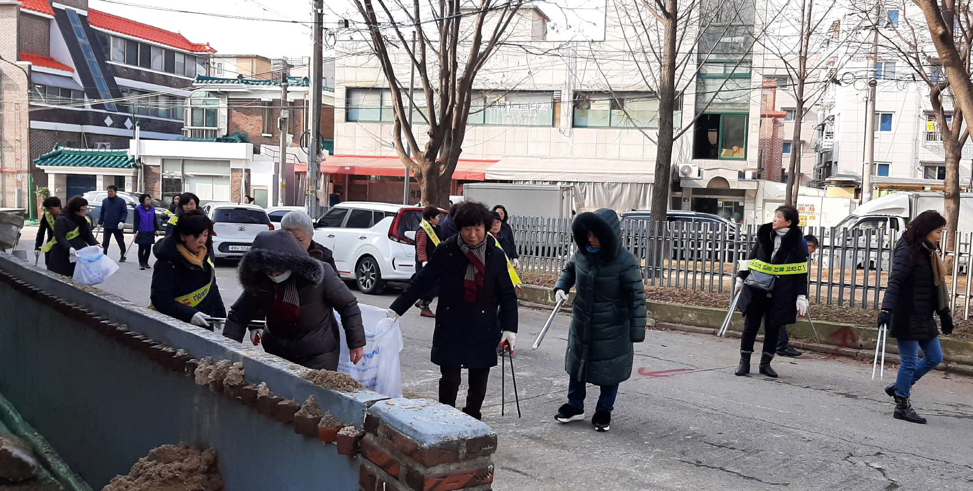 본오1동, 새해 맞아 국토대청결운동 실시