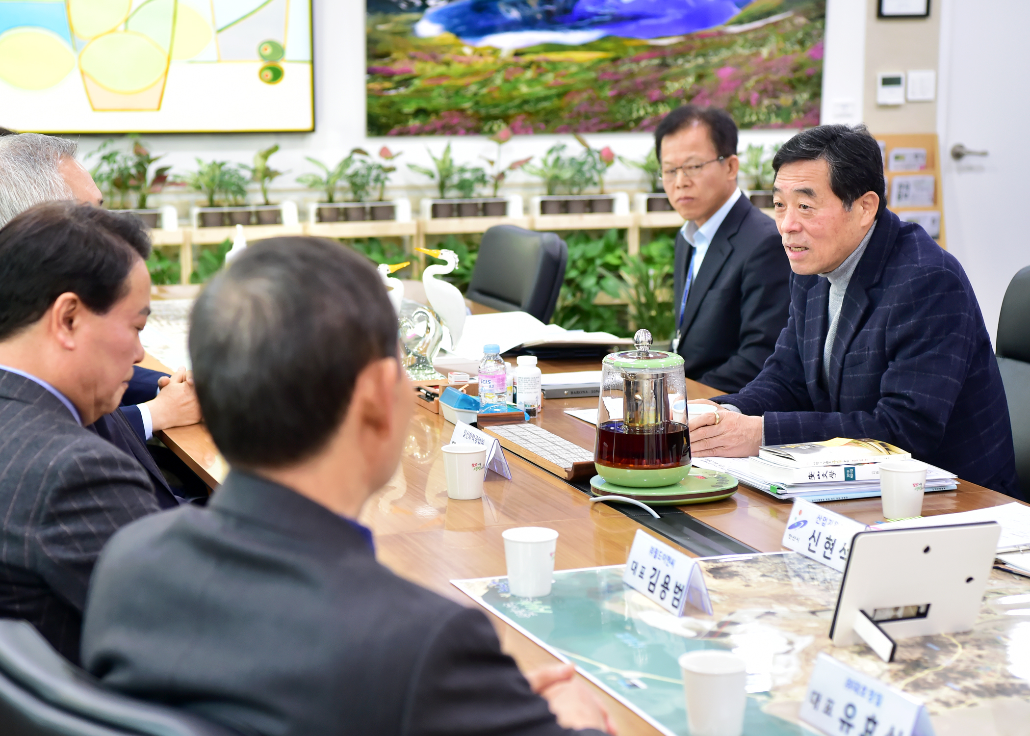 윤화섭 안산시장, 기업애로 해소 위한 소통행보