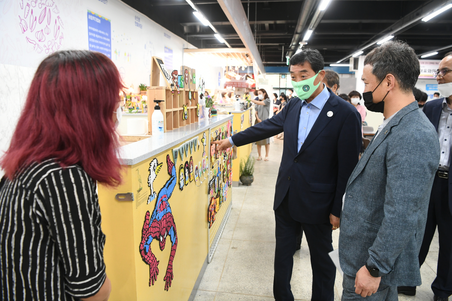 안산시, 광덕종합시장에 공유상회 본격 개소…사회적경제기업 공동 판매