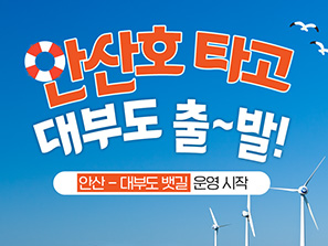 안산 - 대부도 뱃길 운영