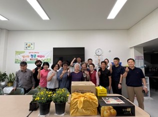 본오1동,  추석 명절 맞아 관내 경로당 10곳 방문 - 과일&middot;떡 등 선물 온정 나누며 추석맞이 소통 행보 사진