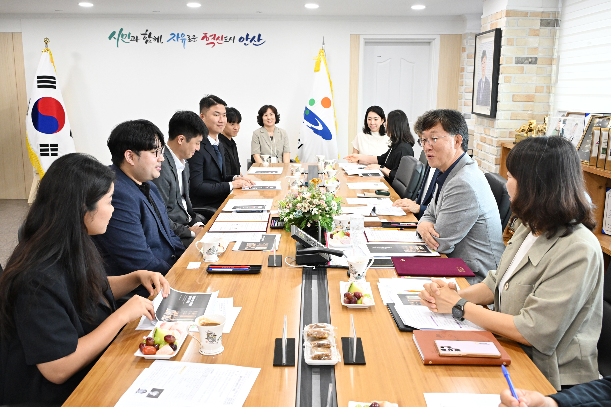 ㈜메뉴잇과 생활밀착형 시정 안내 업무 협약 체결